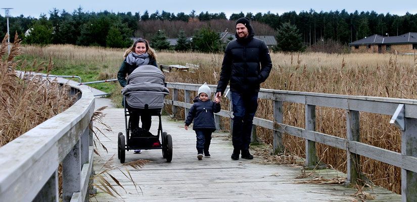 Vi bor nærmest midt i naturen